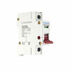 Выключатель нагрузки HSD100S 1PDSS0000C 00063 1 полюс 63А (STANDARD)