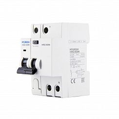 Дифференциальный автомат HRO63M 1NG2C0000C 00010G 1 полюс + нейтр., 10A ток, к.з. 6kA,10mA (STANDARD)