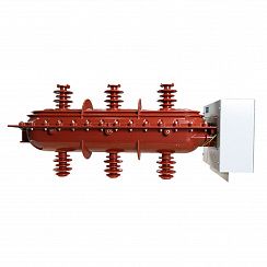 Элегазовый выключатель нагрузки ESQ FLN36-40,5D/630-20-MOA-PАPВ (40,5кВ, 630А, 20кА, руч. управ., кожух, рукоятка для руч. упр. HS,датчик давления GPM, с индик, мех. блок.)